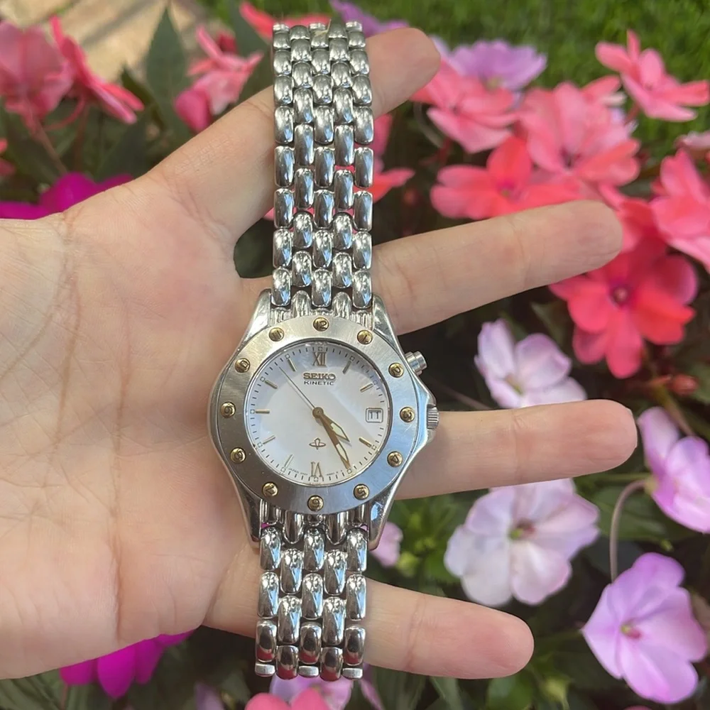 🚨RARE MEN'S SEIKO Kinetic Premier Club Special Edition No# 782/1000 🚨